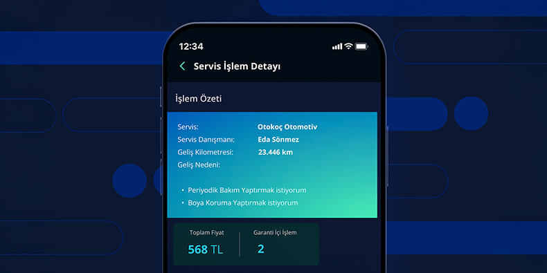 Geçmiş Servis İşlemleri