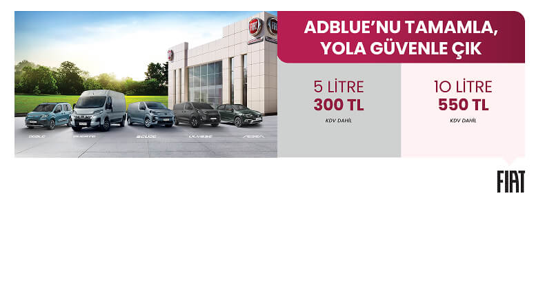 ADBLUE’ NU TAMAMLA, YOLA GÜVENLE ÇIK